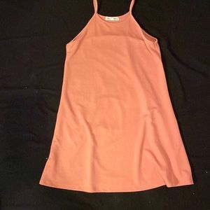 Dusty Rose midi dress